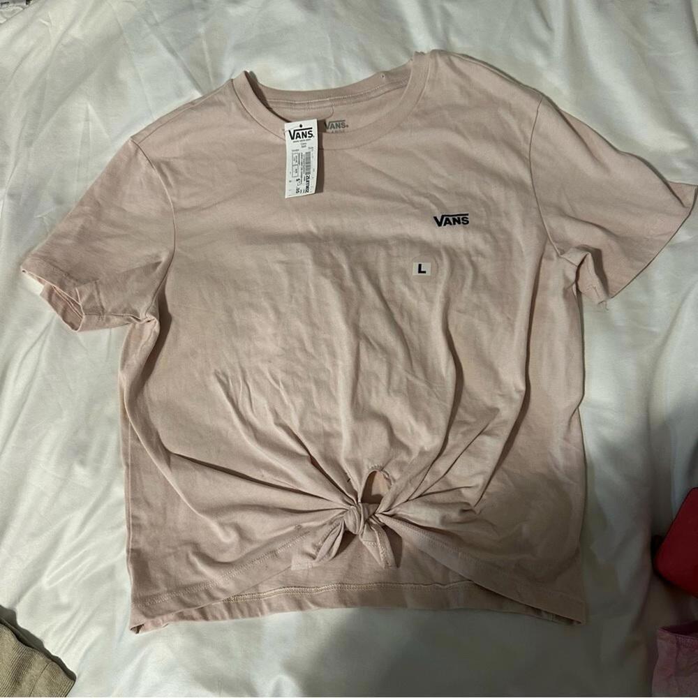 Vans crop top shirt